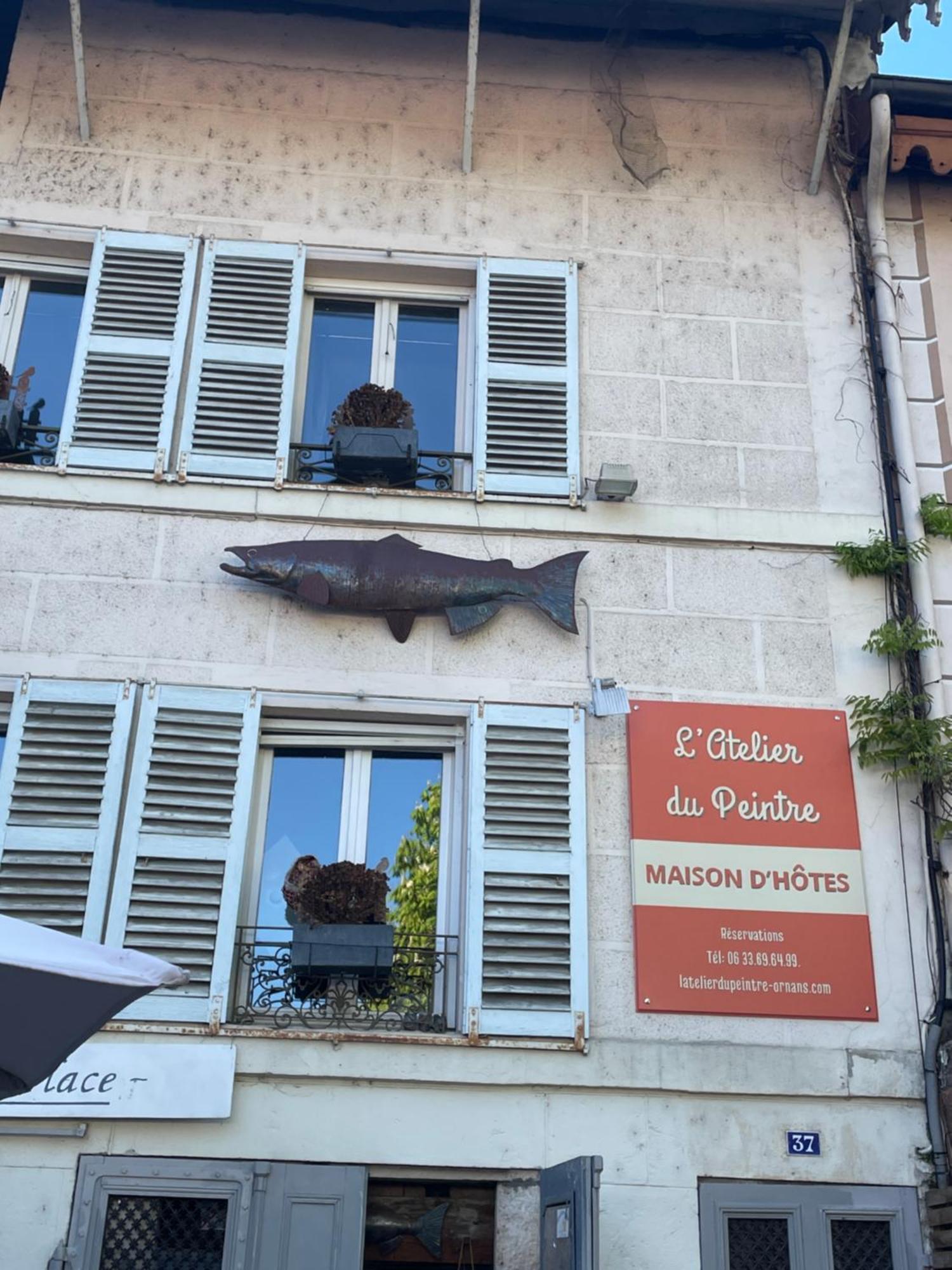 L'Atelier Du Peintre Panzió Ornans Kültér fotó